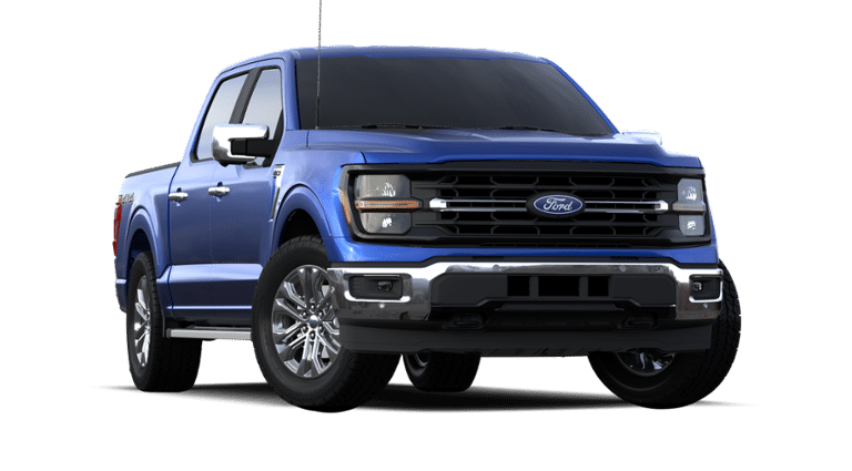 2024 Blue Ford F-150 XLT 4X4 Truck